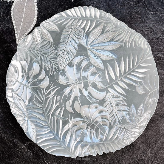 Talerz do ciasta 32 cm AMAZON Silver