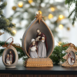 Szopka bożonarodzeniowa LED 23 cm HOLY FAMILY 6