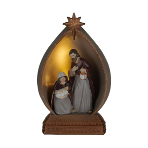 Szopka bożonarodzeniowa LED 23 cm HOLY FAMILY