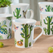Kubek porcelanowy dekorowany 280 ml MEXICO 4