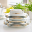 Talerz głęboki porcelanowy 23 cm PLUS GOLD 4