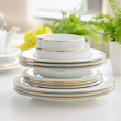 Talerz głęboki porcelanowy 23 cm PLUS GOLD 4