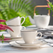Filiżanka porcelanowa 220 ml ze spodkiem BETTY 2