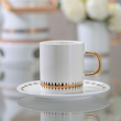 Filiżanka do espresso porcelanowa 100 ml ze spodkiem GAJA 1