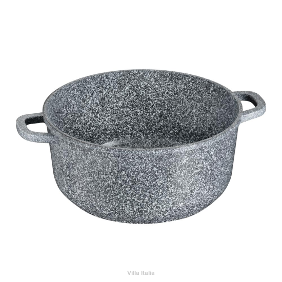 Garnek granitowy 28 cm LEONE