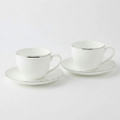 Zestaw dwóch filiżanek 250ml porcelanowych UNICO 23 1