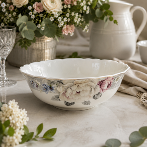 Salaterka porcelanowa 23cm dekorowana  UNICO 28 JENNY