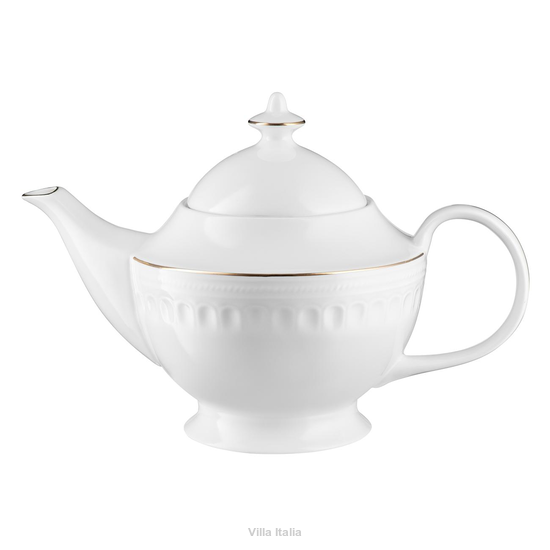  elegancki dzbanek do herbaty z porcelany kostnej