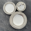 Zestaw obiadowo kawowy dla 1 osoby porcelanowy UNICO 150 1