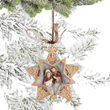Zawieszka gwiazda 9,5 cm HOLY FAMILY 6