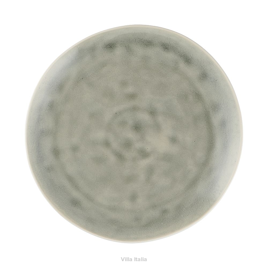 Talerzyk deserowy szary z kamionki 20 cm OPAL GREY