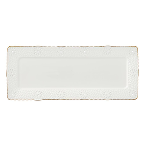 Półmisek prostokątny porcelanowy 31,5 cm x 13 cm LORETTA
