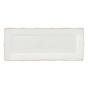 Półmisek prostokątny porcelanowy 31,5 cm x 13 cm LORETTA
