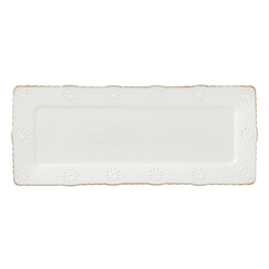 Półmisek prostokątny porcelanowy 31,5 cm x 13 cm LORETTA