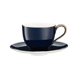 Serwis kawowy na 6 osób porcelanowy Zestaw prezentowy BLUE VELVET 12