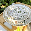 Serwis obiadowo kawowy porcelanowy na 6 osób NORIKO WHITE 8
