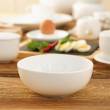 Serwis obiadowy porcelanowy na 6 osób z miseczkami PLUS WHITE 6