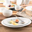 Serwis obiadowy porcelanowy na 6 osób z miseczkami PLUS WHITE 5