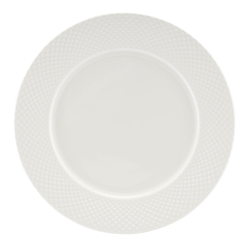 Talerz płytki porcelanowy 27 cm BARI WHITE