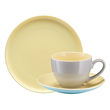 Serwis kawowy porcelanowy na 6 osób BORNEO mix 6