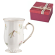 Kubek porcelanowy LEDA Ivory w pudełku prezentowym 1