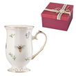 Kubek porcelanowy LEDA Ivory w pudełku prezentowym 2