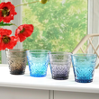Komplet szklanek szarych 250 ml 6 sztuk FIORINO 5