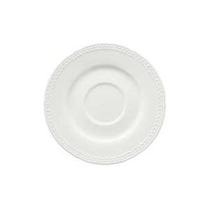Spodek pod filiżankę 13,5 cm porcelanowy LOZANO