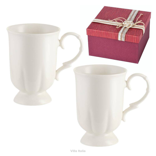 Komplet 2 kubków SAKURA White w pudełku prezentowym