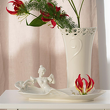 Wazon porcelanowy ażurowy 25 cm CLARA Ivory 3