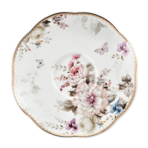 Spodek pod filiżankę 16,5 cm porcelanowy ISABELLE