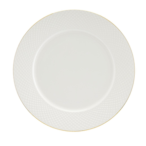 Talerz płytki porcelanowy 27 cm BARI GOLD