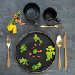 Salaterka czarna ceramiczna 18 cm OTELLO Black 2