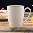 kubek do kawy z delikatnej porcelany kostnej
