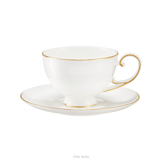 Filiżanka ze spodkiem porcelanowa 230 ml SONETTA