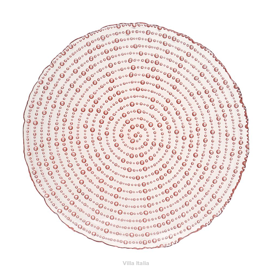Talerz do ciasta szklany 28 cm MISKET