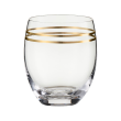 Zestaw szklanek 430 ml 6 sztuk VOLARE GOLD 1