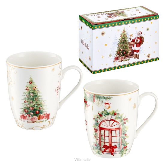 zestaw kubków na prezent świąteczny