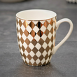 Kubek porcelanowy 310 ml PIERROT gold 1