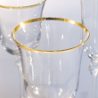 Kieliszki do szampana 6 sztuk LUDOVICA Gold 3