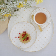 Zestaw do herbaty porcelanowy na 6 osób ALEXIA 3