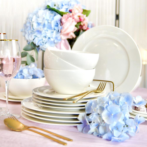 Serwis obiadowy Komplet talerzy na 6 osób SIMPLY FINE