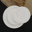 Serwis obiadowy Komplet talerzy porcelanowych dla 6 osób ROMA GOLD 4