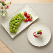 Półmisek prostokątny Talerz do ciasta porcelanowy 31 cm FIORELLA 1