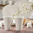 Zestaw kubków porcelanowych 350 ml 6 sztuk LOZANO 1