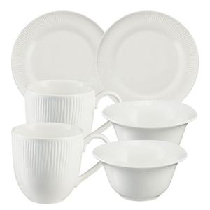 Zestaw śniadaniowy dla 2 osób porcelanowy BONITA