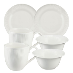 Zestaw śniadaniowy dla 2 osób porcelanowy BONITA