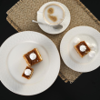 Serwis obiadowy porcelanowy na 12 osób ROMA GOLD 1