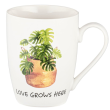 Zestaw kubków porcelanowych 330 ml 4 sztuki BOTANIC 3