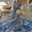 Figurka ceramiczna siedzący kot UNICO 11 2